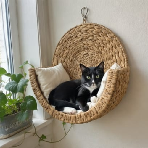 Miko dans son Perchoir